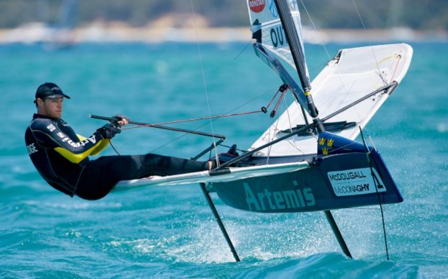 UWF RC Hydrofoil Sailboat project image